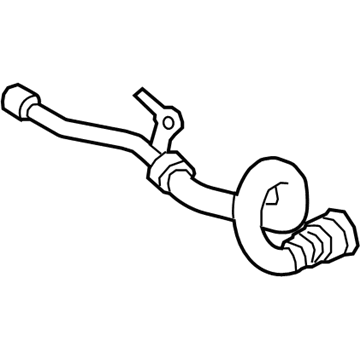 BMW 750i xDrive Radiator Hose - 17128602670