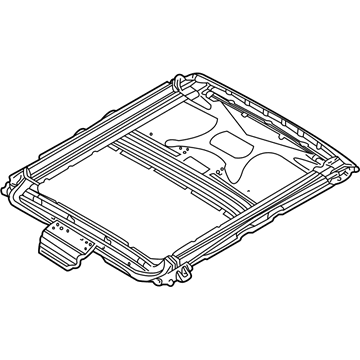 BMW 54138408062 Frame Sliding-Lifting Roof Complete