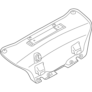 BMW 51497173561 Trim Panel, Trunk Lid