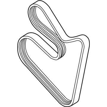 BMW 11287636377 Ribbed V-Belt