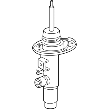 BMW 37106895054 SPRING STRUT FRONT RIGHT VDC