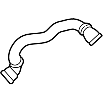 2014 BMW X1 Coolant Reservoir Hose - 17127612445