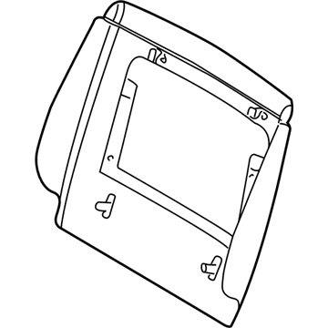 BMW 52108175782 Lower Rear Panel