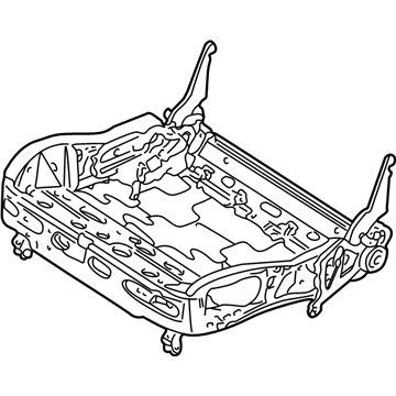 BMW 52108234870 Seat Frame, Active Seat Ventilation