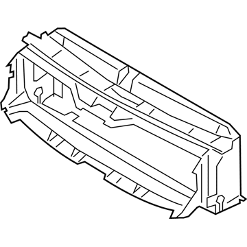 BMW 51747294902 Air Duct, Radiator