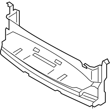 BMW 51748057202 Air Duct, Bottom