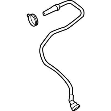 2014 BMW 750i Coolant Reservoir Hose - 17127619699