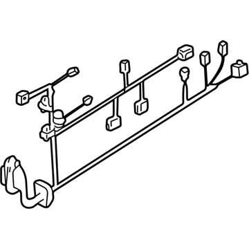 BMW 61128382136 Wiring Co-Drivers Side