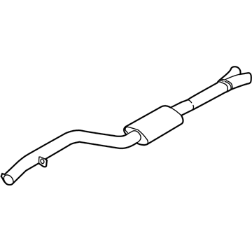 BMW X6 Exhaust Pipe - 18307935438