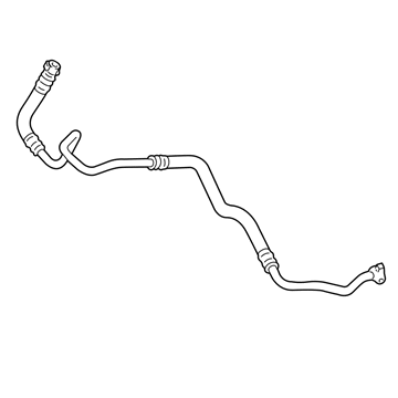 2012 BMW 750Li Oil Cooler Hose - 17227592480