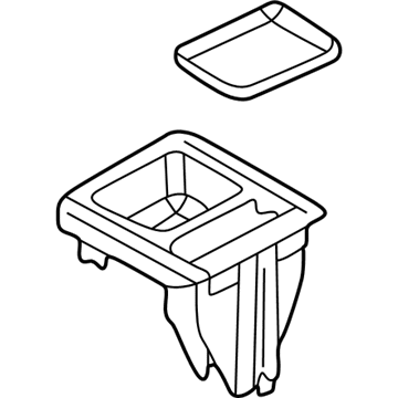 BMW 51168217957 Oddments Tray With Coinbox