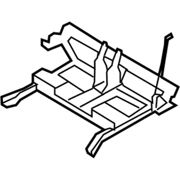 BMW 52307156161 Mounting Frame, Rear Seat