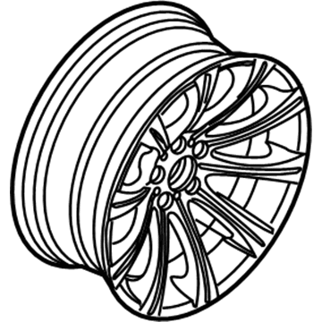 2005 BMW 545i Alloy Wheels - 36118036949