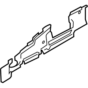 BMW 51757317738 Partition Wall, Lower Section, Right