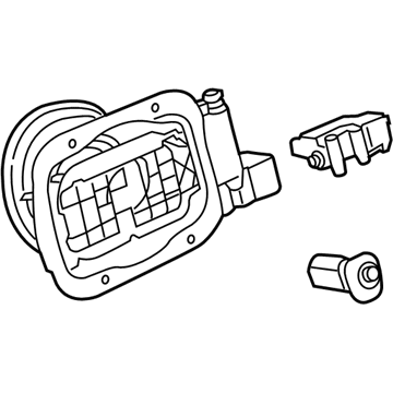 BMW X1 Fuel Filler Housing - 41002990139