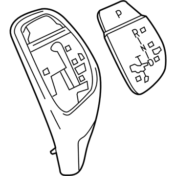 BMW 61319252139 Repair Kit For Gear Selector Switch Cover