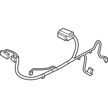 BMW 12438609697 Wiring Harness, Engine Dc