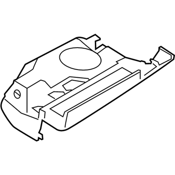 BMW 51459236605 Passenger'S Footwell Trim Panel