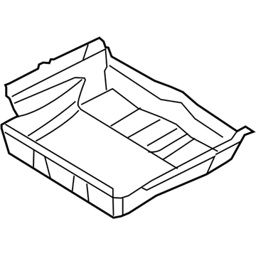 BMW 51477350481 Luggage Compartment Pan