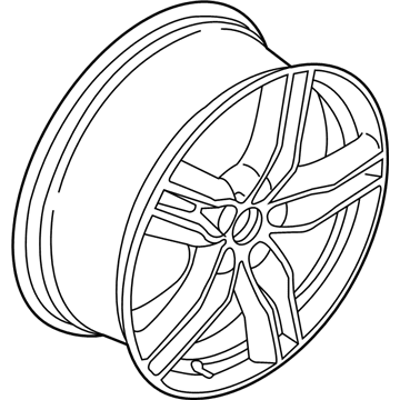 2019 BMW X1 Alloy Wheels - 36107850456