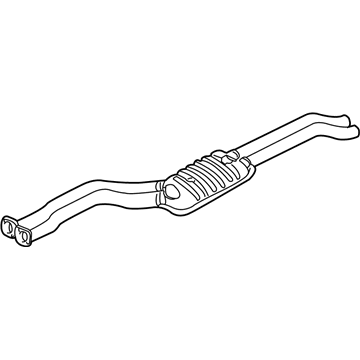 BMW 325i Exhaust Pipe - 18307515236
