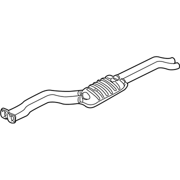 2004 BMW 325i Exhaust Pipe - 18307515236