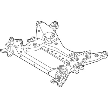 BMW 31108096675 FRONT AXLE SUPPORT