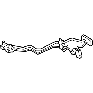 BMW 64509192395 Twin-Pipe With Shutoff Valve