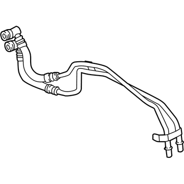 BMW M2 Oil Cooler Hose - 17227856727