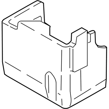 BMW 61139354592 Equipment Insert,Auxiliary Battery