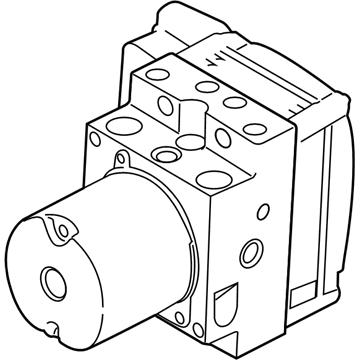 BMW Alpina B7 xDrive ABS Pump And Motor Assembly - 34516854037