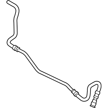 BMW 32416794672 Radiator Return Line