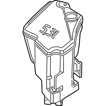 BMW 61677008057 Windshield/Headlamp Washer Fluid Reservoir