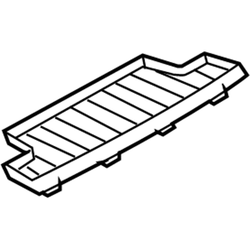 BMW 51167156472 Foam Insert, Rear Bottom