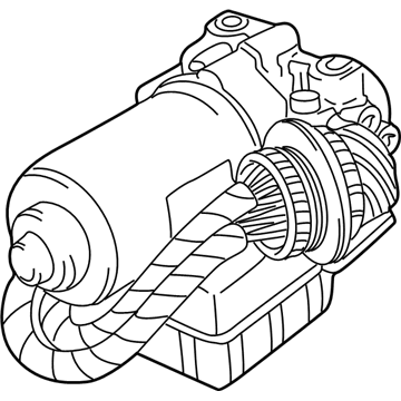 2002 BMW Z3 ABS Pump And Motor Assembly - 34511165905