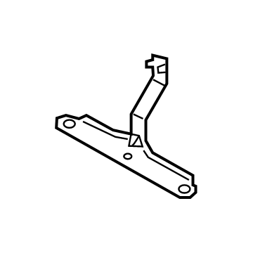 BMW 51647400115 BRACKET, AUX. RADIATOR, UPPE