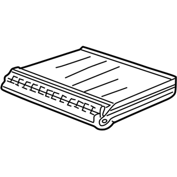 BMW 64118385689 Heater Radiator