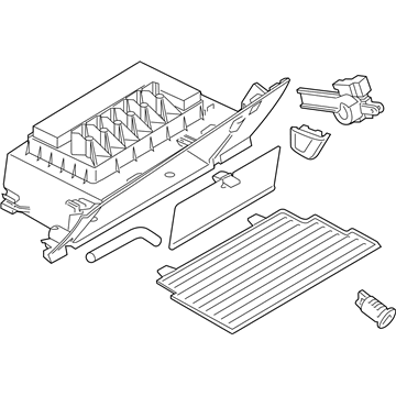 BMW 51166969711 Glove Box