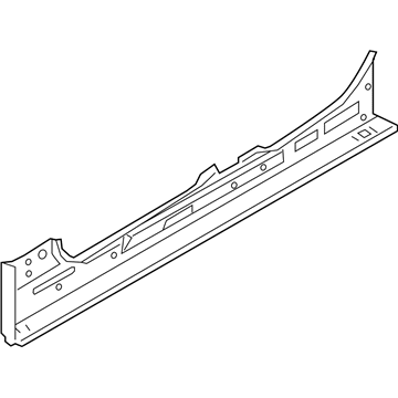 BMW 41007480953 SIDE MEMBER, INNER LEFT