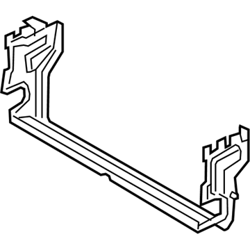 BMW 51747475263 AIR DUCT, RADIATOR, BOTTOM