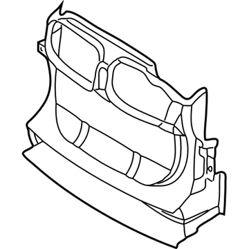 BMW 51717069470 Front Air Duct