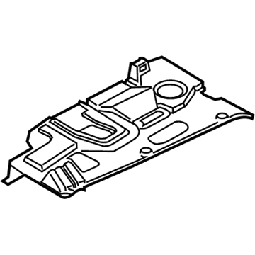 BMW 51459252418 Trim Panel Foot Controls