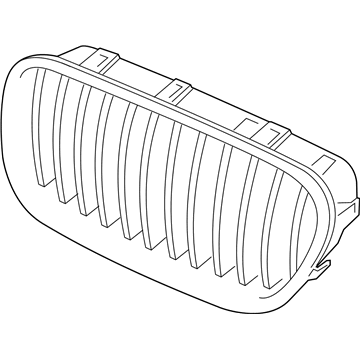 BMW 51138057224 Grille, Front, Right