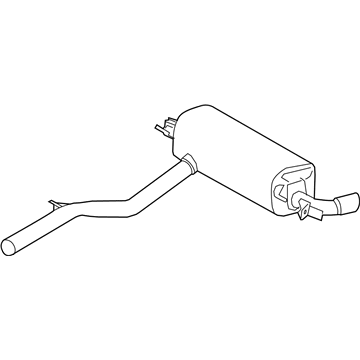 2020 BMW Z4 Exhaust Resonator - 18307934415