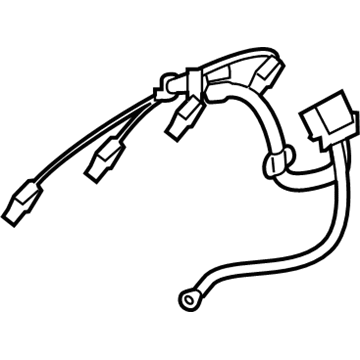 BMW 12518583657 Wiring Harness, Engine, Glow Module