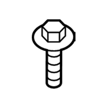 BMW 07119908574 Hexalobular Socket Screw