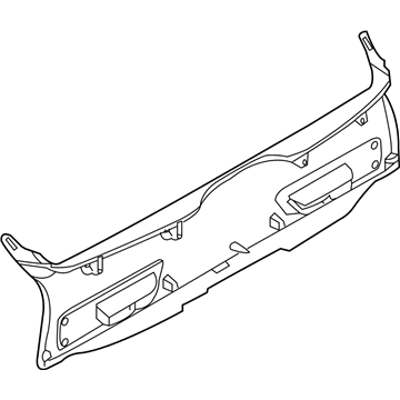 BMW 51497172135 Trim Panel, Trunk Lid, Centre