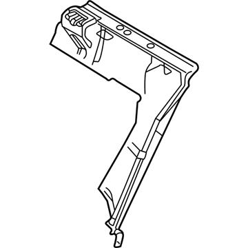 BMW 52208201352 Frame, Backrest Left