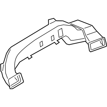 BMW 51459399273 COLD-AIR DUCT, PASSENGER'S S