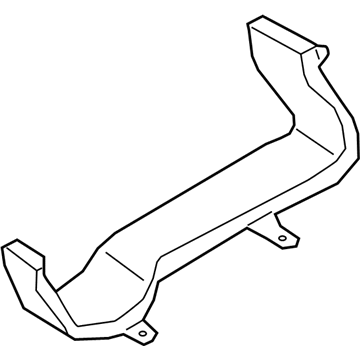 BMW 51477434334 AIR CHANNEL RIGHT